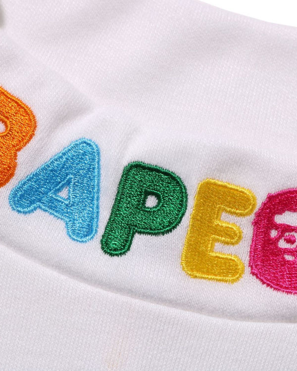 Bape Ape Head & Milo One Point High Neck L/S Tricko Detske Biele | SK-6913