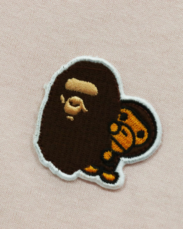 Bape Ape Head & Milo One Point Tricko Damske Ruzove | SK-7256