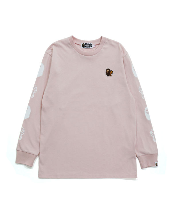 Bape Ape Head & Milo One Point Tricko Damske Ruzove | SK-7256