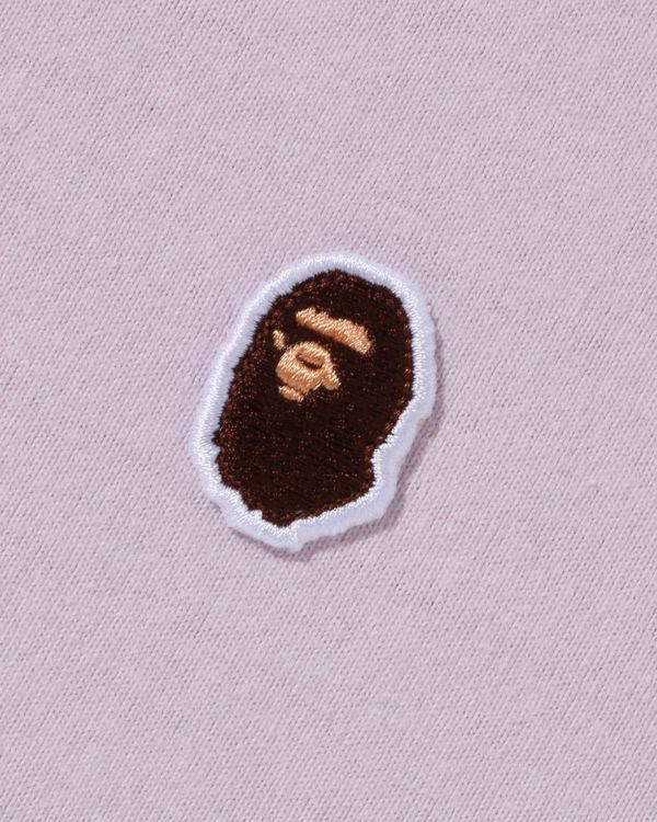Bape Ape Head One Point L/S Tricko Panske Nachový | SK-2305