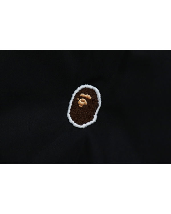 Bape Ape Head One Point Páperové Bundy Panske Čierne | SK-0836
