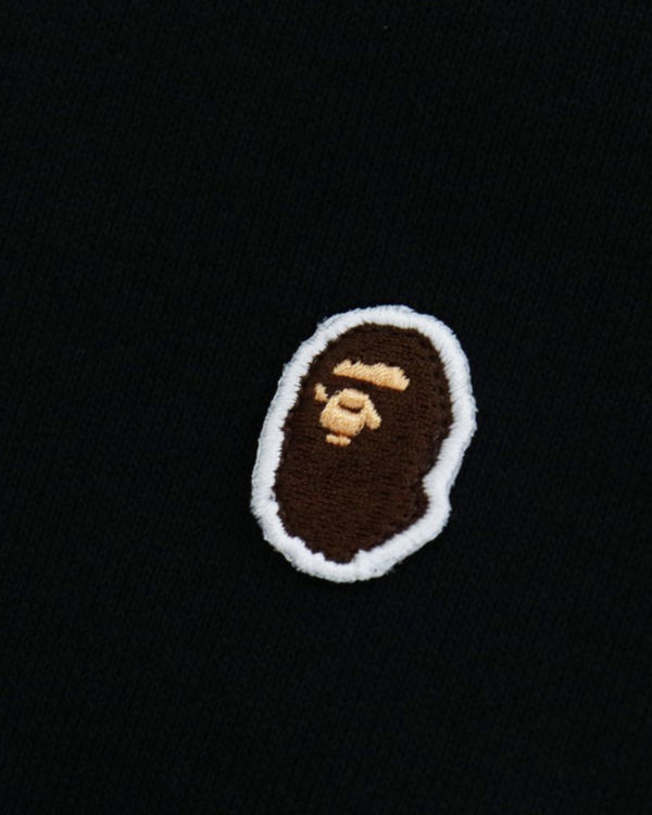 Bape Ape Head One Point Relaxed Fit Crew Neck Mikiny Panske Čierne | SK-9601