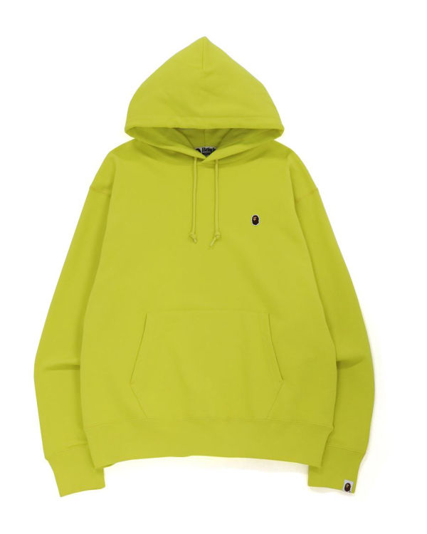 Bape Ape Head One Point Relaxed Fit L/S Mikiny S Kapucňou Panske Žlté | SK-0687