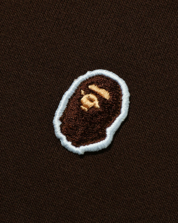 Bape Ape Head One Point Relaxed Fit Pullover Mikiny S Kapucňou Panske Hnede | SK-7215