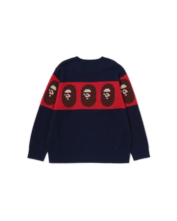 Bape Ape Head Pleteniny Detske Námornícka Modrá Modre | SK-4182