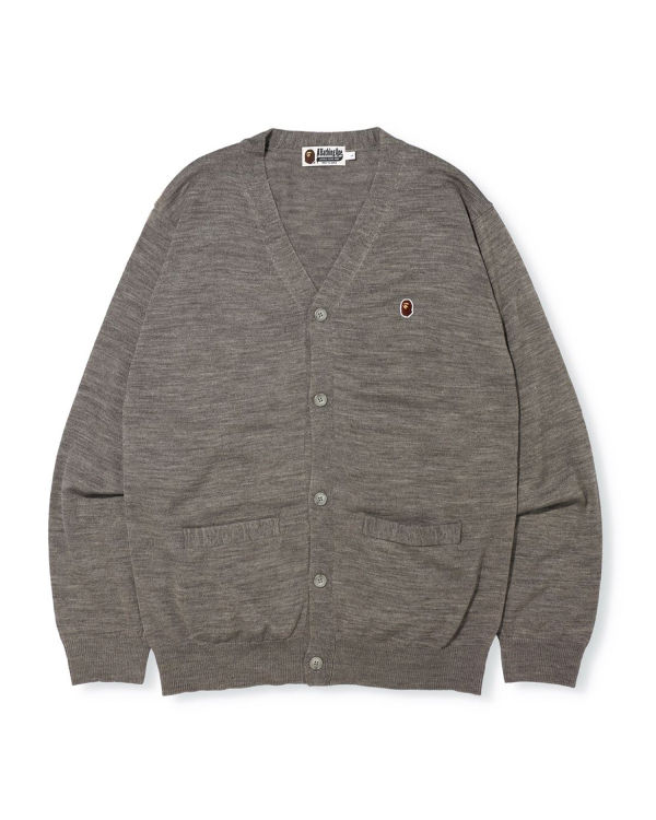 Bape Ape Head Pleteniny Panske Siva | SK-7821