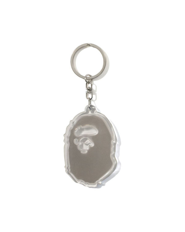 Bape Ape Head Reflective Krúžky na kľúče Panske Čierne | SK-6841