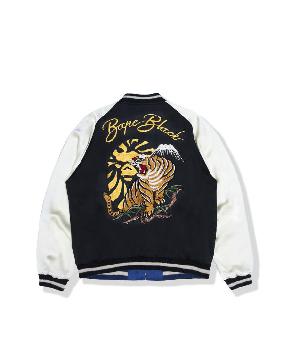 Bape Ape Head bomber Bundy Panske Čierne | SK-8367
