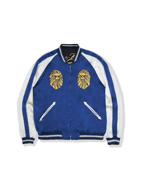 Bape Ape Head bomber Bundy Panske Čierne | SK-8367