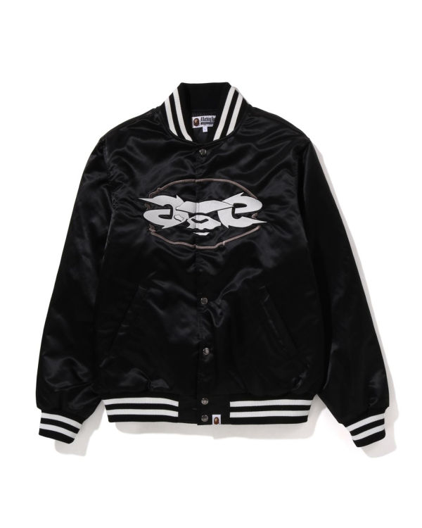 Bape Ape Relaxed Fit Nylon Varsity Bundy Panske Čierne | SK-1269