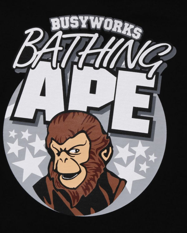 Bape Ape Relaxed Fit Pullover Mikiny S Kapucňou Panske Čierne | SK-0754