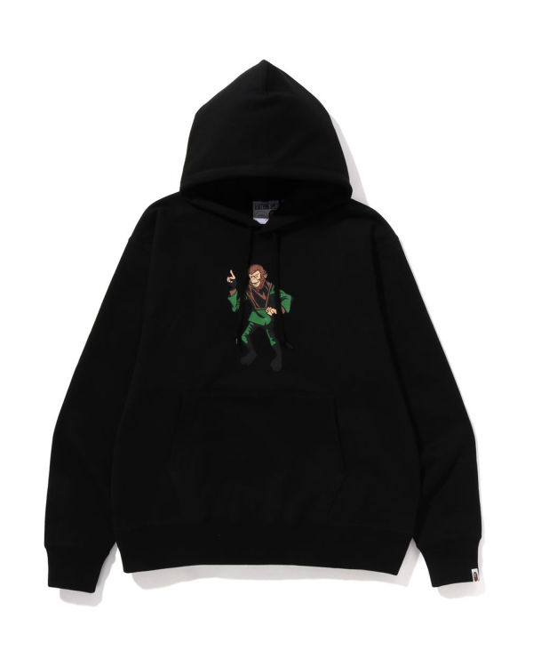 Bape Ape Relaxed Fit Pullover Mikiny S Kapucňou Panske Čierne | SK-0754