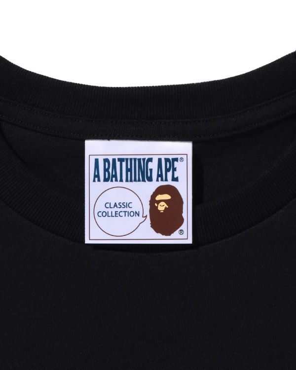 Bape Ape Tricko Panske Čierne | SK-9714