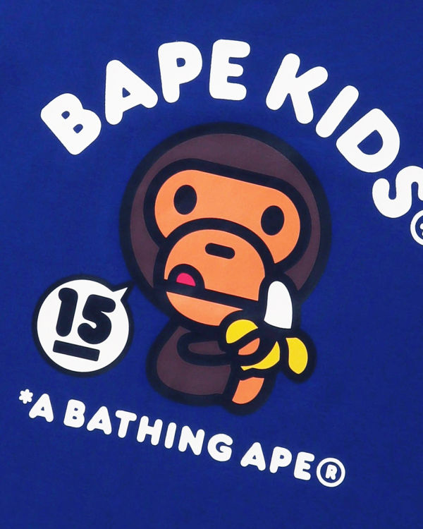 Bape BK15TH Anniversay Milo Tricko Detske Modre | SK-0641