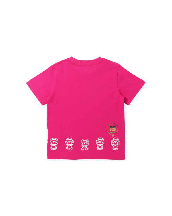 Bape BK15th Anniversary Milo Tricko Detske Ruzove | SK-0145