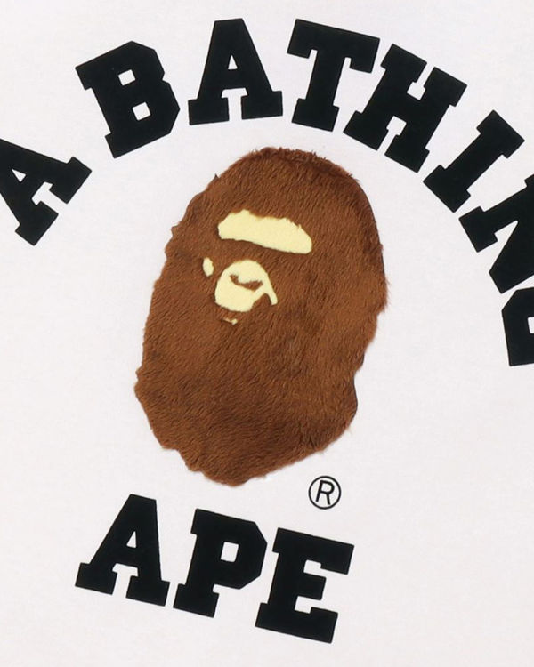 Bape BOA College Tricko Damske Biele | SK-3105