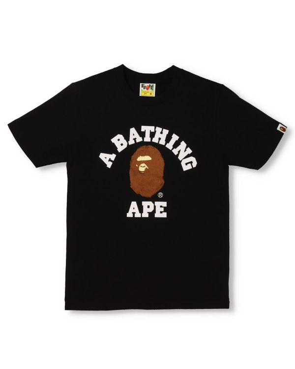 Bape BOA College Tricko Damske Čierne | SK-6704