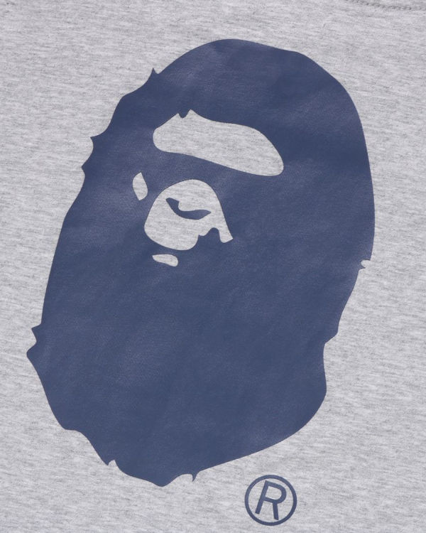 Bape Bathing Ape Football L/S Tricko Detske Siva | SK-0784