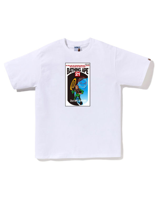 Bape Bathing Ape Tricko Panske Biele | SK-1896