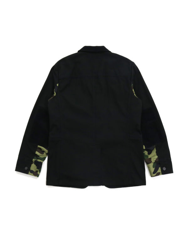 Bape Bavlnene Duck Tailored Bundy Panske Čierne | SK-2107