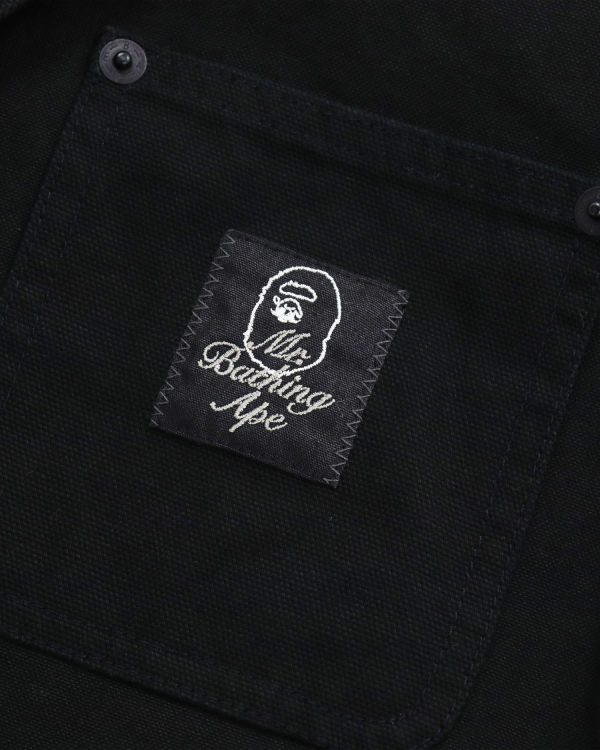 Bape Bavlnene Duck Tailored Bundy Panske Čierne | SK-2107