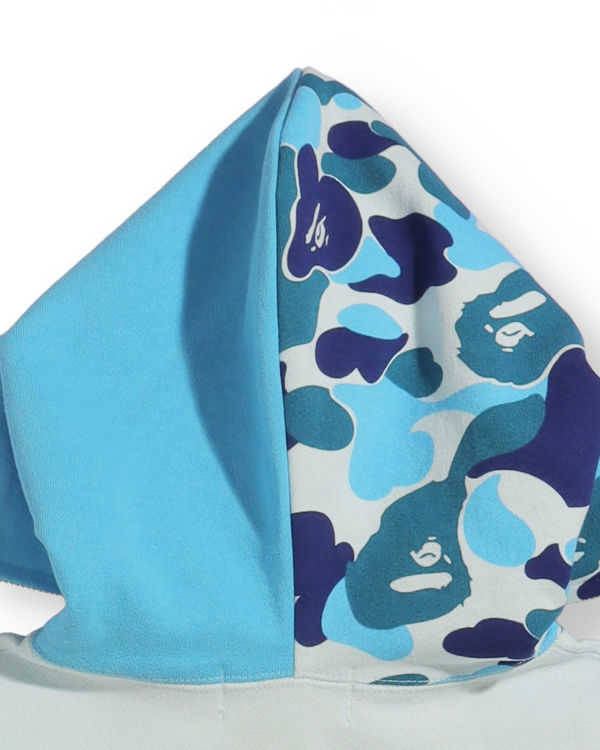 Bape Big ABC Camo Multi Shark Full Zip Mikiny S Kapucňou Damske Modre | SK-1248