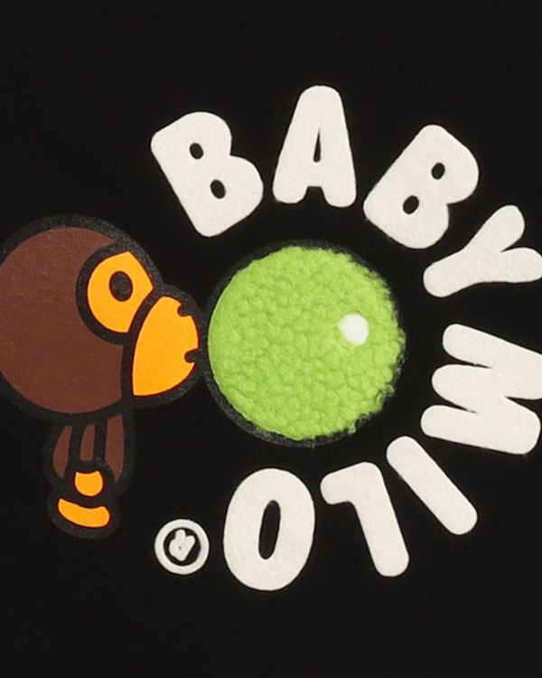 Bape Boa Fleece Milo Gum Tricko Detske Čierne | SK-0356