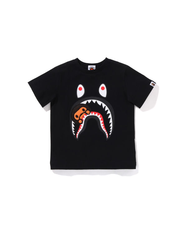 Bape Boa Fleece Milo Shark Tricko Detske Čierne | SK-2341