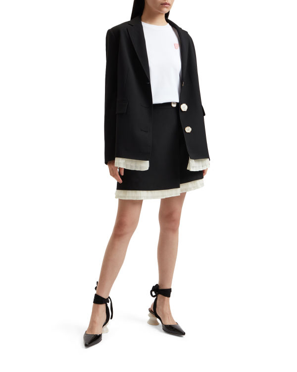 Bape Buttoned blazer Bundy Damske Čierne | SK-3598
