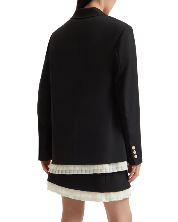 Bape Buttoned blazer Bundy Damske Čierne | SK-3598