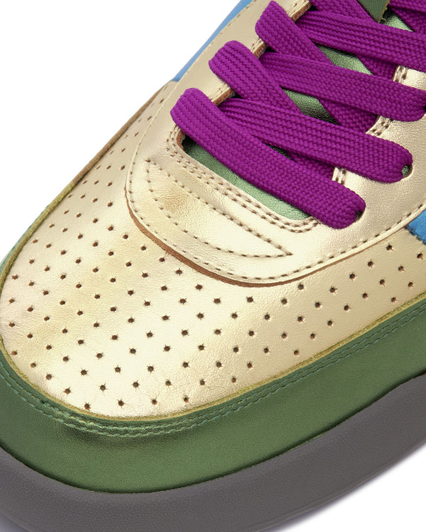Bape Cestne STA M2 Tenisky Panske Zlate | SK-9105