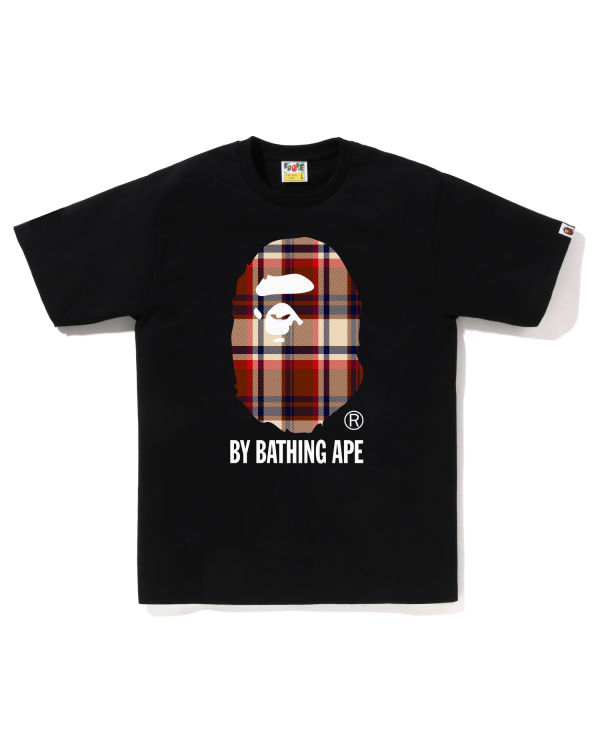 Bape Check By Bathing Ape Tricko Panske Čierne | SK-3680