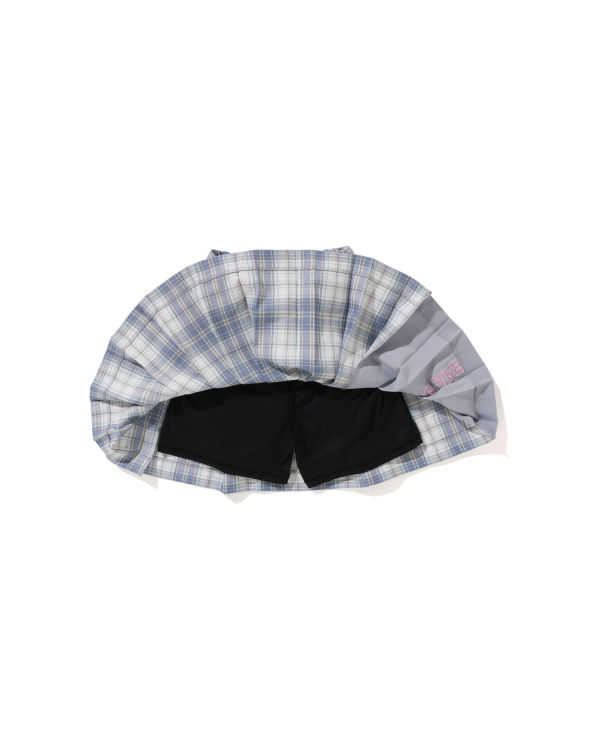Bape Check Plisované Jr Sukne Detske Modre | SK-9106