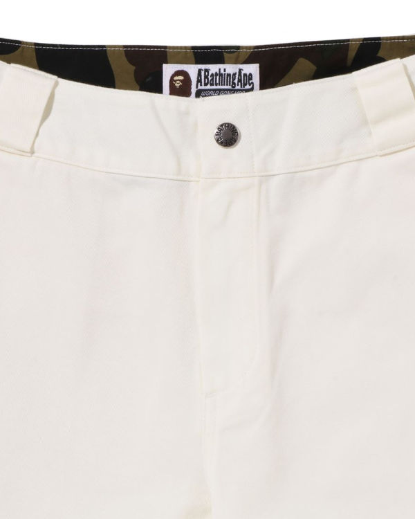Bape Chino Pracovná Nohavice Damske Biele | SK-1392
