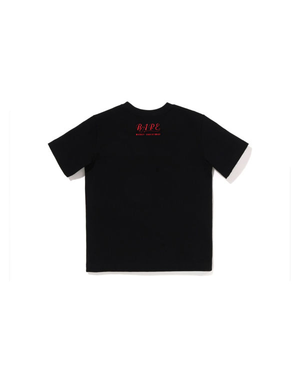 Bape Christmas Ape Head Tricko Detske Čierne | SK-7620