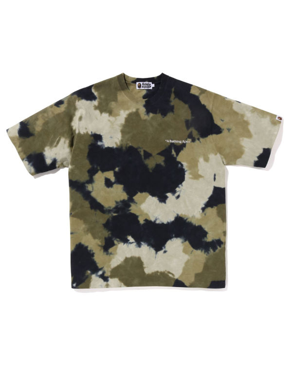 Bape Chusen Relaxed Fit Tricko Panske Zelene | SK-3286