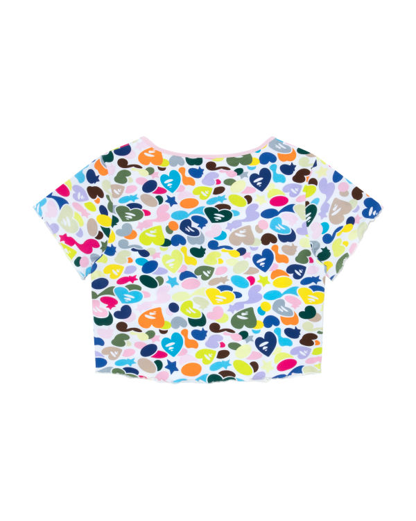 Bape Cipkovane-up cropped Blúzky Damske Viacfarebný | SK-3596