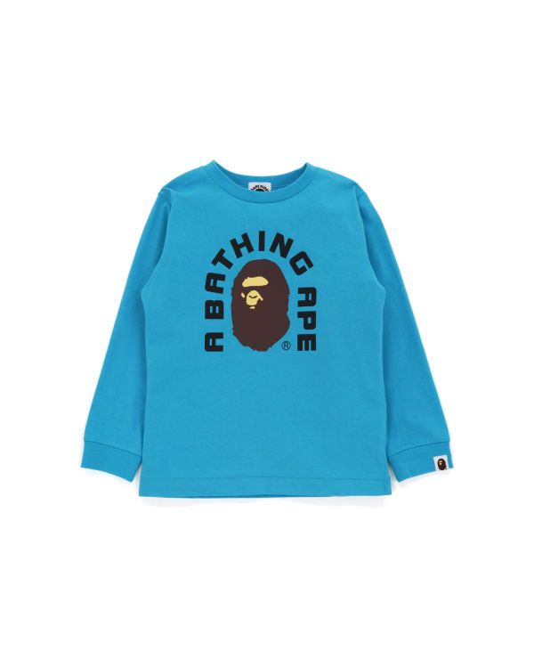 Bape College 2020 Tricko Detske Modre | SK-8943