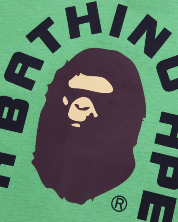 Bape College 2020 Tricko Detske Svetlo Zelene | SK-1504