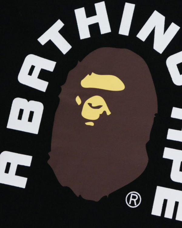 Bape College 2020 Tricko Detske Čierne | SK-2634