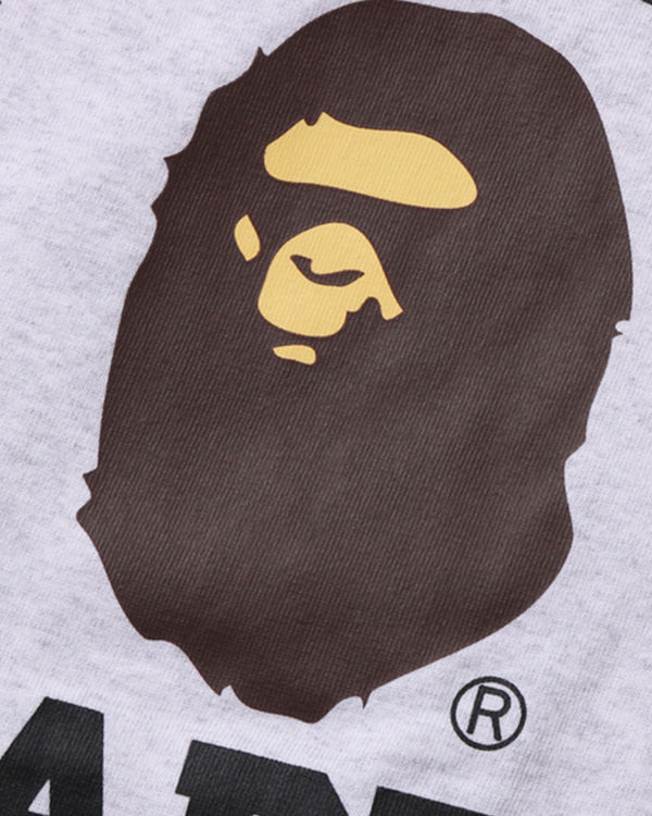 Bape College L/S Tricko Panske Siva | SK-5716