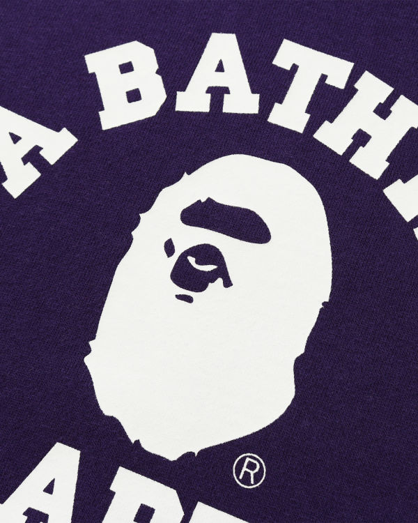Bape College Mikiny S Kapucňou Panske Nachový | SK-8092
