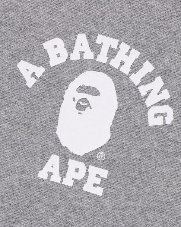 Bape College Relaxed Fit Full Zip Mikiny S Kapucňou Panske Siva | SK-0962