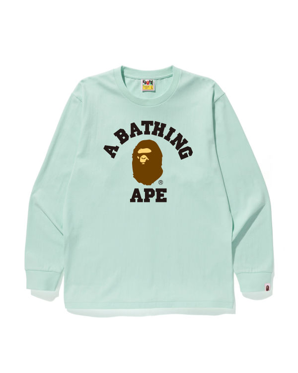 Bape College Tricko Panske Modre | SK-0421