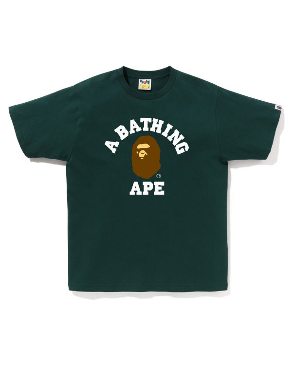 Bape College Tricko Panske Zelene | SK-8167