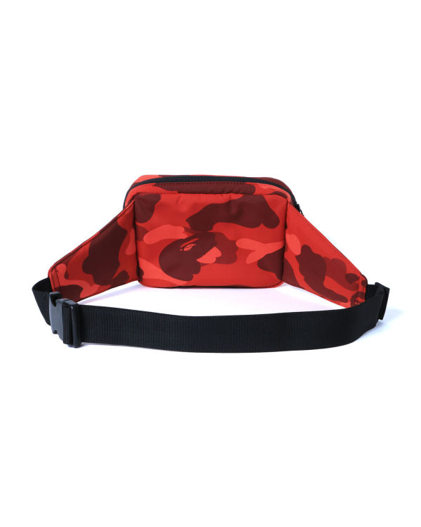 Bape Colour Camo Taška Do Pása Panske Svetlo Červené | SK-6459
