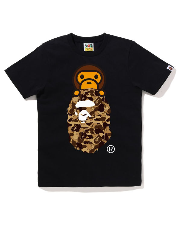Bape Cookie Camo 2 Milo On Ape Head Tricko Damske Čierne | SK-3405
