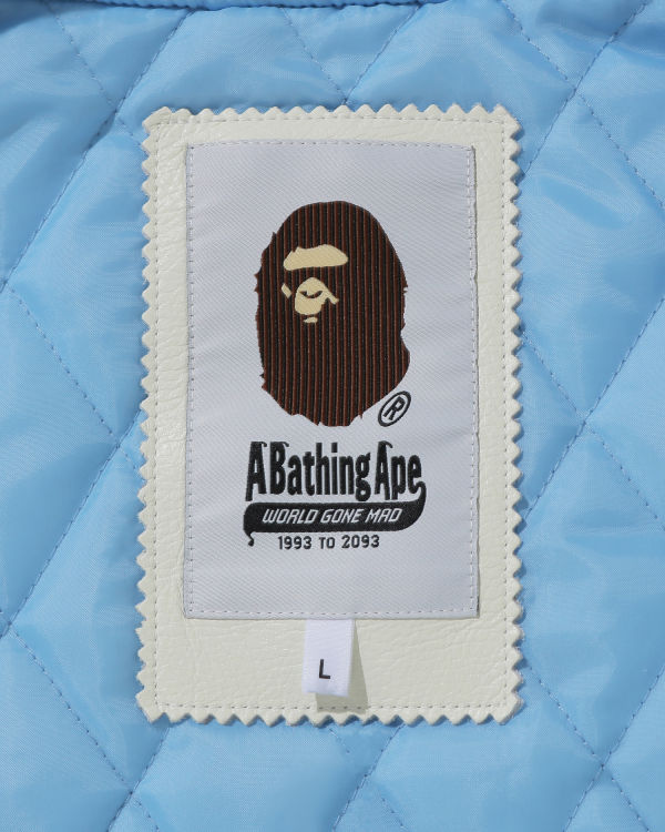 Bape Crazy Patch Varsity Bundy Panske Modre | SK-9130