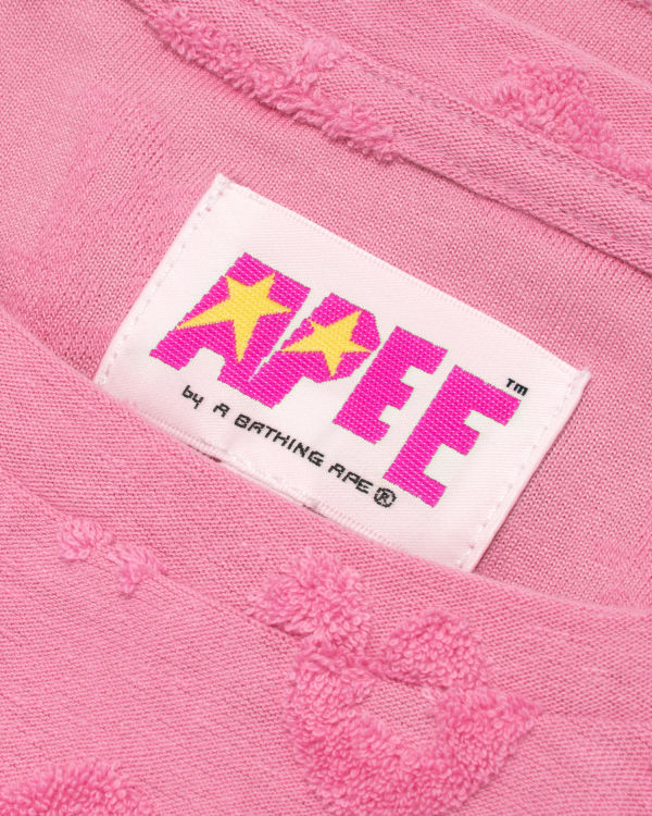 Bape Cropped pattern Vesty Damske Ruzove | SK-9756