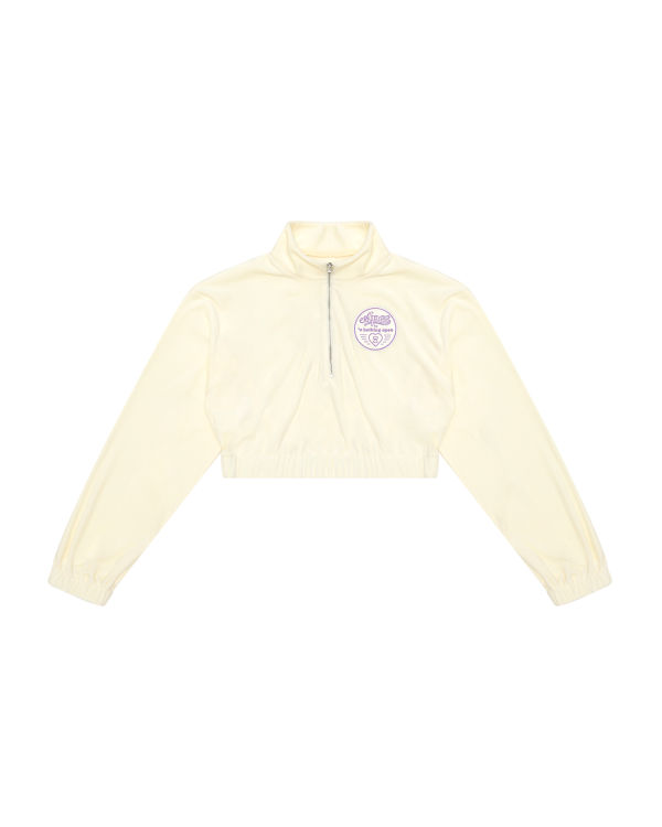 Bape Cropped zip-up Mikiny Damske Biele | SK-7235